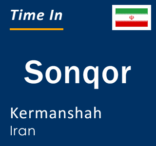 Current local time in Sonqor, Kermanshah, Iran