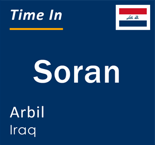 Current local time in Soran, Arbil, Iraq