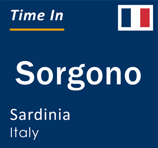 Current local time in Sorgono, Sardinia, Italy