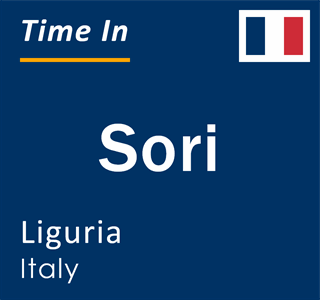 Current local time in Sori, Liguria, Italy