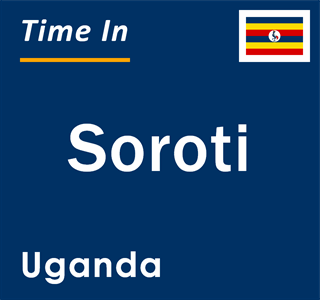 Current time in Soroti, Uganda