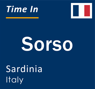 Current local time in Sorso, Sardinia, Italy
