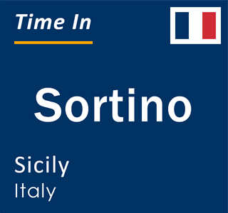 Current local time in Sortino, Sicily, Italy