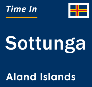 Current time in Sottunga, Aland Islands