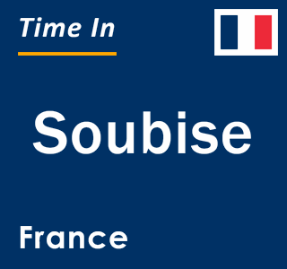 Current local time in Soubise, France