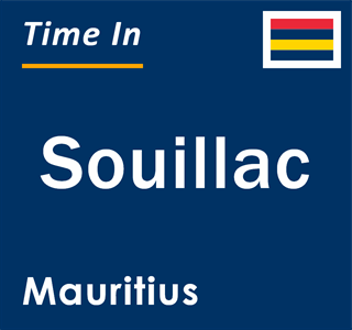 Current local time in Souillac, Mauritius