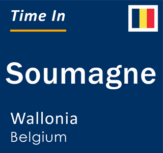 Current time in Soumagne, Wallonia, Belgium