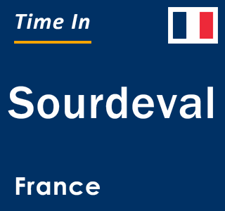 Current local time in Sourdeval, France