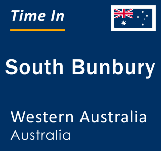 Current local time in South Bunbury, Western Australia, Australia