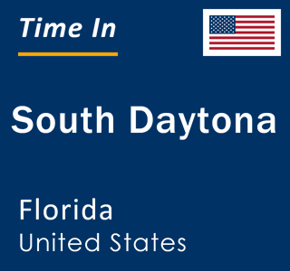 Current local time in South Daytona, Florida, United States