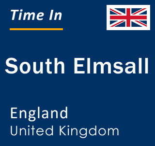 Current local time in South Elmsall, England, United Kingdom