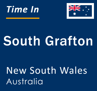 Current local time in South Grafton, New South Wales, Australia
