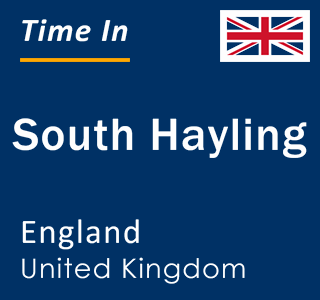 Current local time in South Hayling, England, United Kingdom