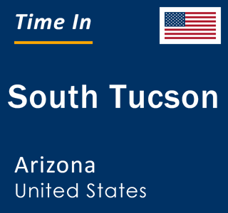 Current Time In South Tucson Arizona Usa 320x300 
