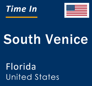 Current local time in South Venice, Florida, United States