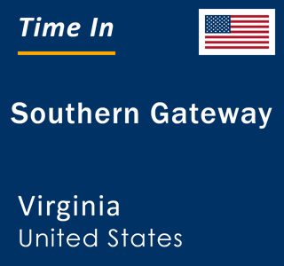 Current local time in Southern Gateway, Virginia, United States