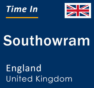 Current local time in Southowram, England, United Kingdom