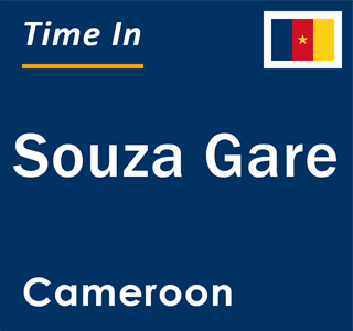 Current local time in Souza Gare, Cameroon