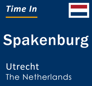 Current local time in Spakenburg, Utrecht, The Netherlands