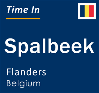 Current local time in Spalbeek, Flanders, Belgium