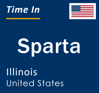 Current local time in Sparta, Illinois, United States