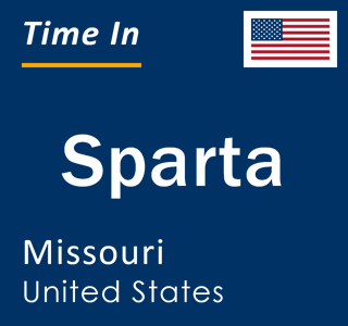 Current local time in Sparta, Missouri, United States