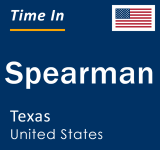 Current local time in Spearman, Texas, United States