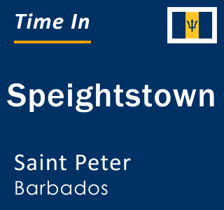 Current local time in Speightstown, Saint Peter, Barbados