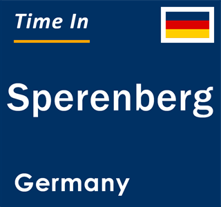 Current local time in Sperenberg, Germany