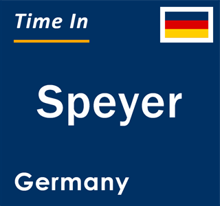 Current local time in Speyer, Germany