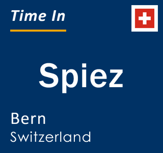 Current local time in Spiez, Bern, Switzerland