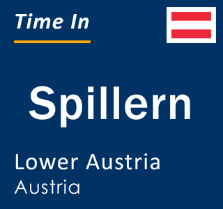 Current local time in Spillern, Lower Austria, Austria