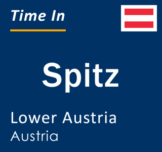 Current local time in Spitz, Lower Austria, Austria