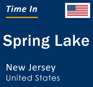 Current local time in Spring Lake, New Jersey, United States