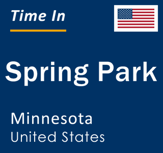 Current local time in Spring Park, Minnesota, United States