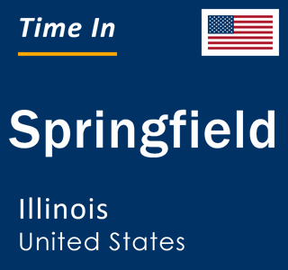 Current local time in Springfield, Illinois, United States