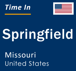 Current local time in Springfield, Missouri, United States