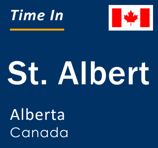 Current local time in St. Albert, Alberta, Canada