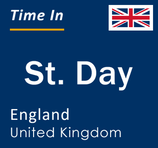 Current local time in St. Day, England, United Kingdom