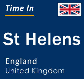 Current local time in St Helens, England, United Kingdom