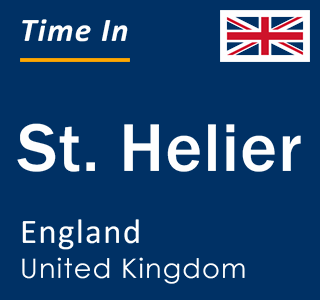 Current local time in St. Helier, England, United Kingdom