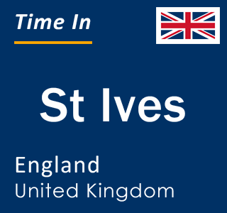 Current local time in St Ives, England, United Kingdom