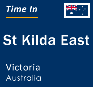 Current local time in St Kilda East, Victoria, Australia