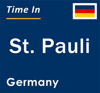 Current local time in St. Pauli, Germany