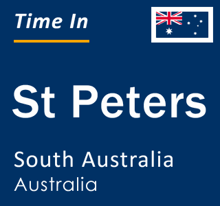 Current local time in St Peters, South Australia, Australia