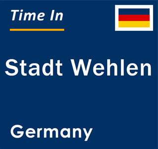 Current local time in Stadt Wehlen, Germany