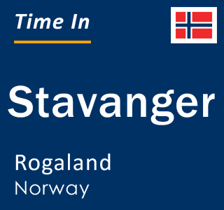 Current local time in Stavanger, Rogaland, Norway