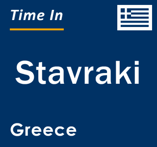 Current local time in Stavraki, Greece