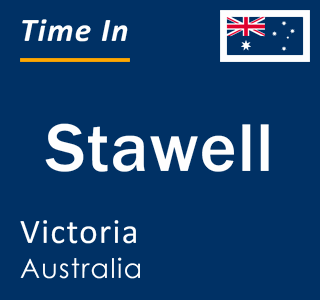 Current local time in Stawell, Victoria, Australia
