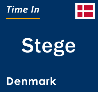 Current local time in Stege, Denmark